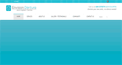 Desktop Screenshot of envisiondenture.com
